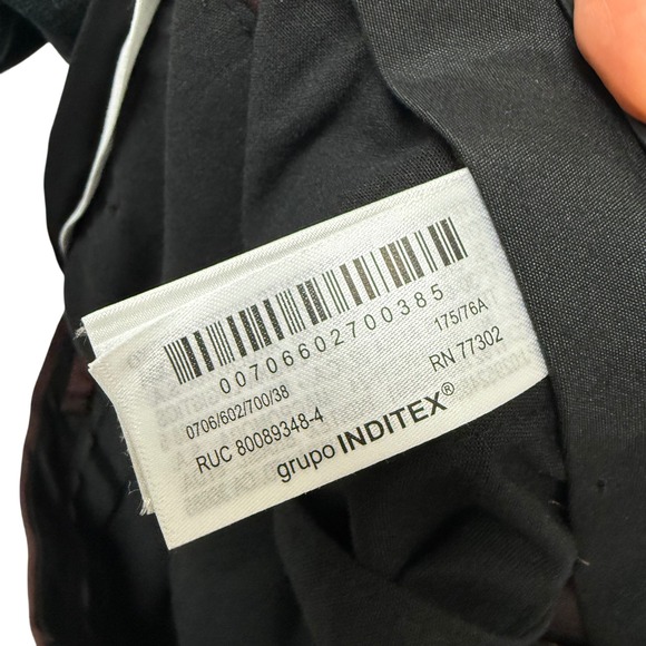 Zara Ludovic de Saint Sernin Brown Satin Flared Trousers Mens 30 0706/602/700 - Picture 7 of 10